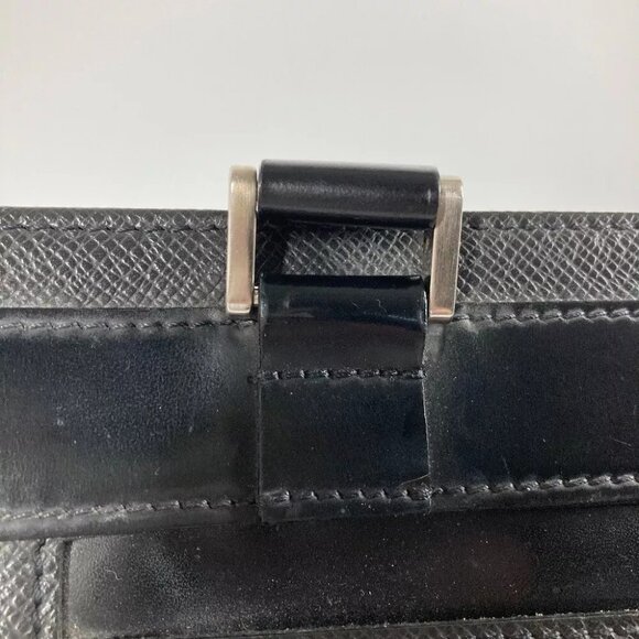 LOUIS VUITTON M31022 Taiga Casbeck PM Bag Tote Bag Business bag Hand Bag - Picture 4 of 16